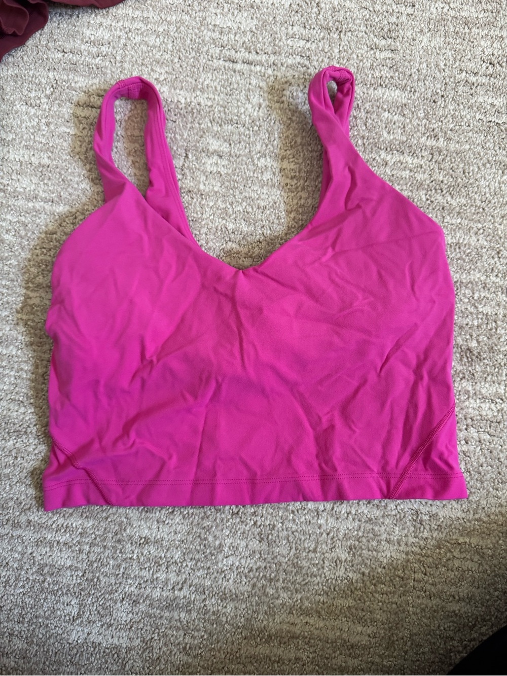 lululemon athletica Pink Magenta Bralette Tank